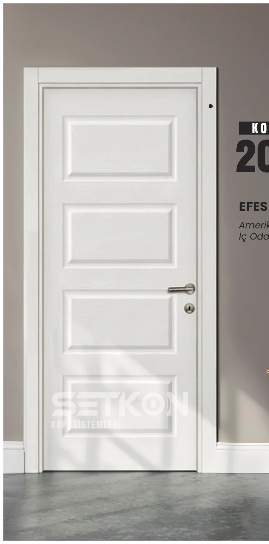 201 Efes Amerikan Panel (Stoklu Amerikan Kapı)