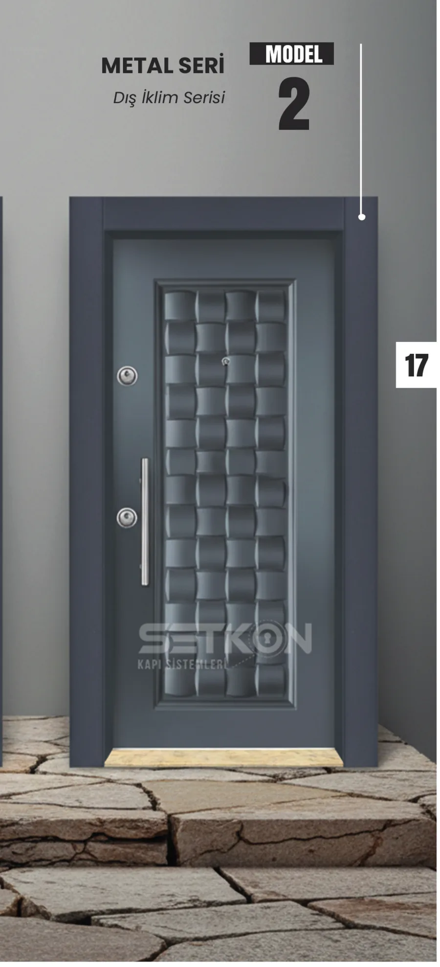 Metal Seri Model 2 Kapı